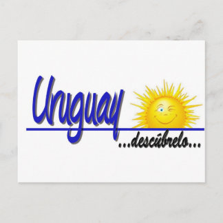 slogan Uruguay sol Vykort