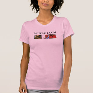 Slogantank för damer Blues411 Tee Shirt