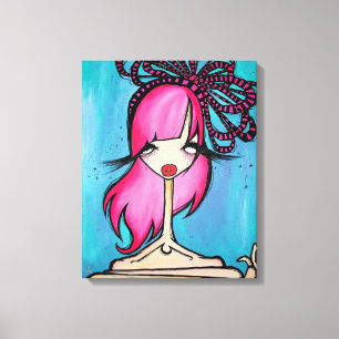 "Slogg in den synade söten" kanfas, 16x20 Canvastryck