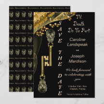 Slöjade Guldklimpar & Skelettnycklar Hallowedding