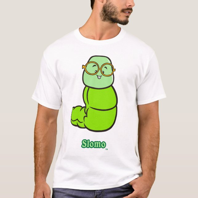 Slomo grundläggande 3/4 sleeveRaglan T-shirt (Framsida)
