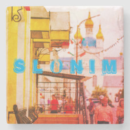 Slonim Vitryssland Arkitektur Stadsgata Stadsscen Stenunderlägg