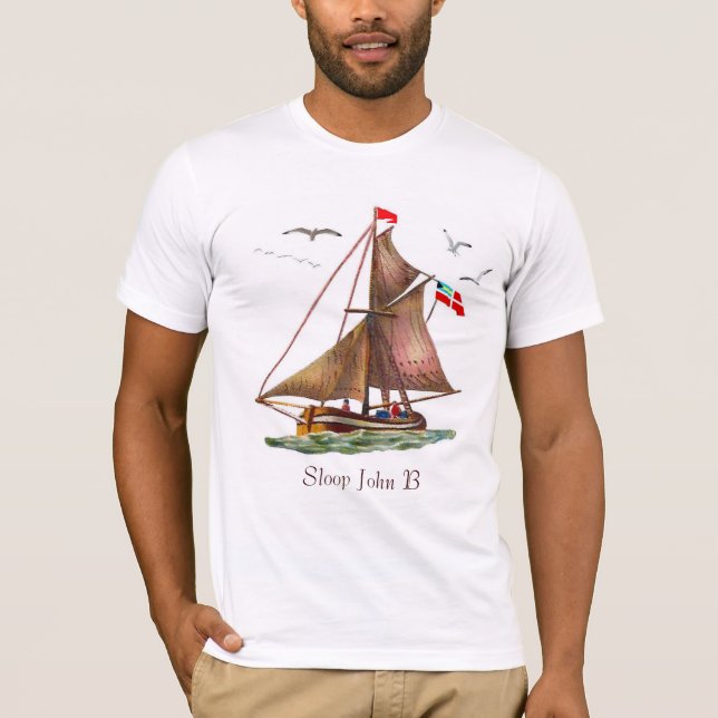 Sloop John B T-shirt (Framsida)