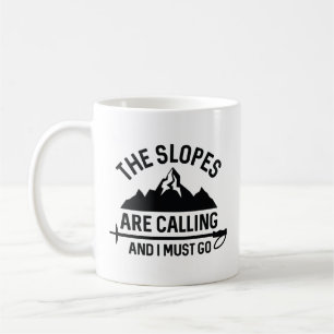 Sloparna ringer och jag måste gå kaffemugg