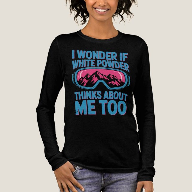Slope Shenanigans Rolig Ski Snowboard Vinter T-shi T Shirt (Framsida)