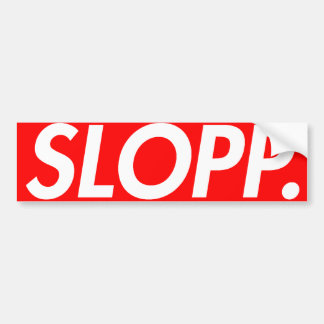 SLOPP-KLISTERMÄRKEAR BILDEKAL