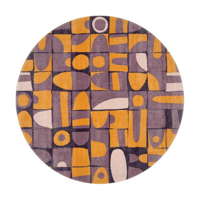 Sloppy Geometric: Vintage Shapes Mönster (Framsidan)