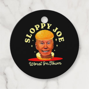 Sloppy Joe Biden Anti President Gåvor Etiketter