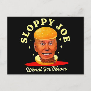 Sloppy Joe Biden Anti President Vykort