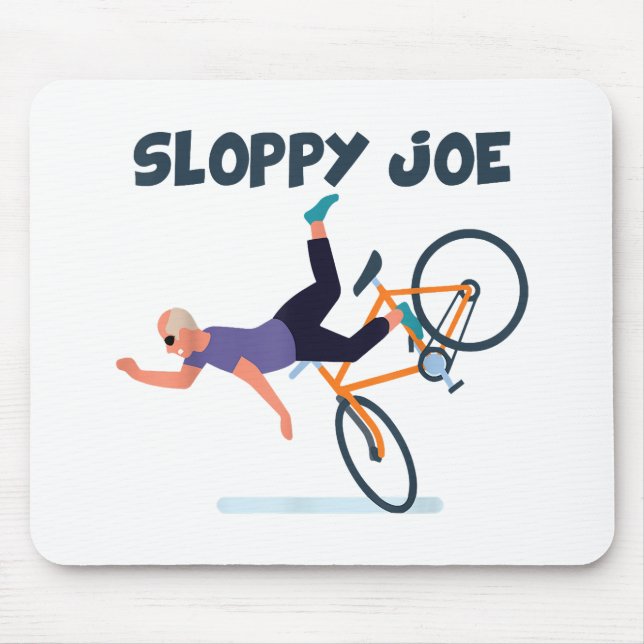 Sloppy Joe Funny Biden Shirt Sloppy Joe Biden Funn Musmatta (Framsidan)