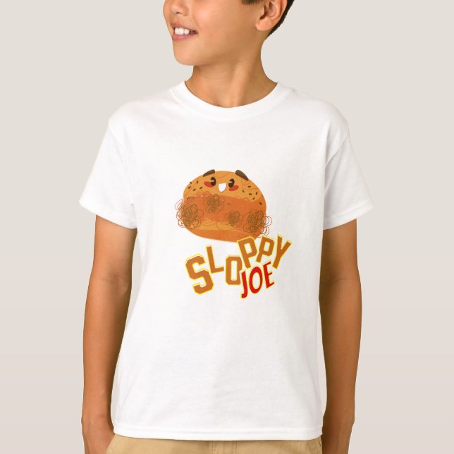 Sloppy Joe Sandwich med Funny & Cute Sloppy Joe T Shirt (Framsida)