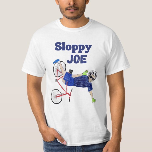 Sloppy Joe Tee Running The Country Is Like Riding  (Framsida)