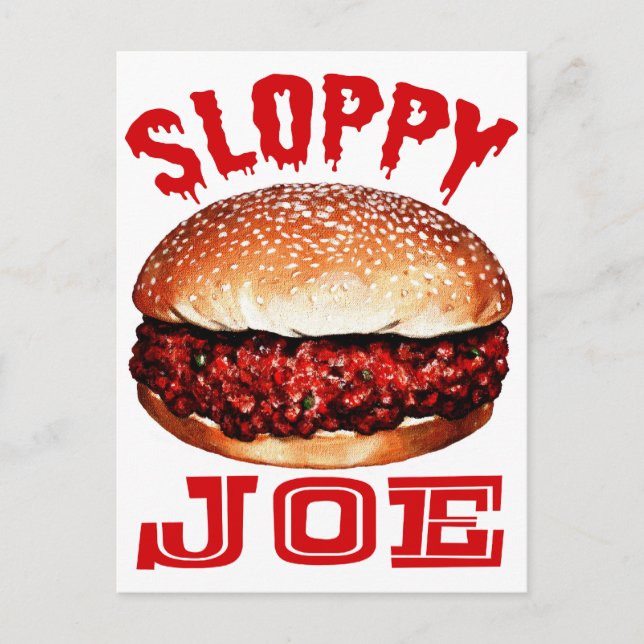 Sloppy Joe Vykort (Framsida)