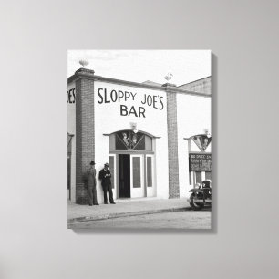 Sloppy Joe's Bar, 1938 Canvastryck
