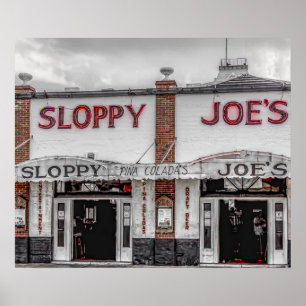 Sloppy Joe's Nyckel Väster Poster