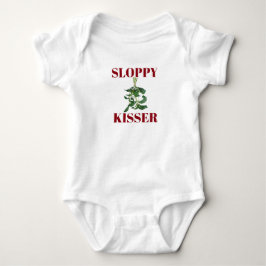 Sloppy Kisser baby-kroppsdrädräkt T-shirt