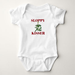 Sloppy Kisser baby-kroppsdrädräkt Tee