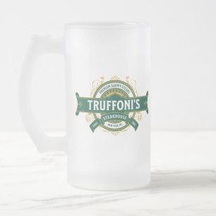 Sloppy Steaks på Truffoni's Frostat Ölglas