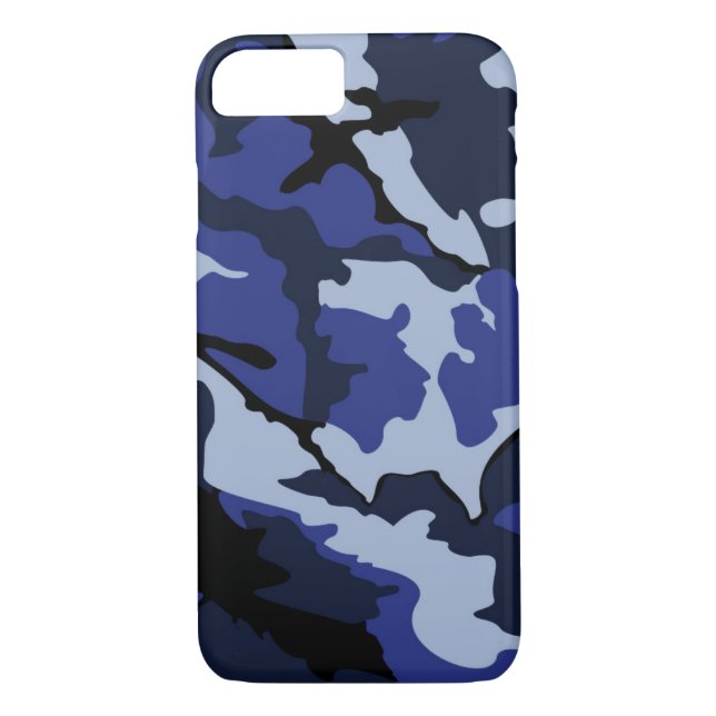Slösa Camo, iPhone 7, knappt där fodral Case-Mate iPhone Skal (Baksida)