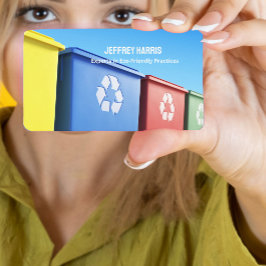 Slösa hantering visitkort