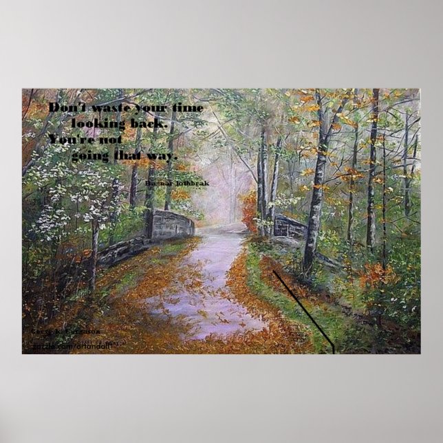 Slösa INTE DITT TID TITTAR TILLBAKA LOTHBRAK POSTE Poster (Framsidan)