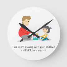 Slösa inte tid - klocka