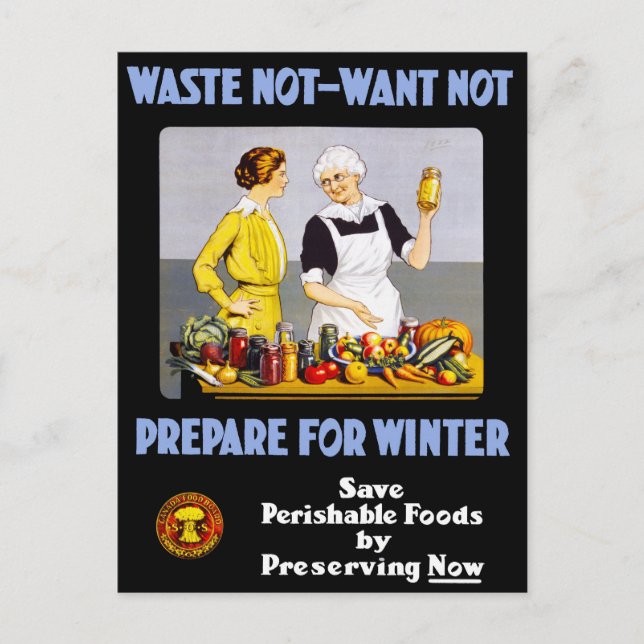 Slösa inte vykort (Framsida)