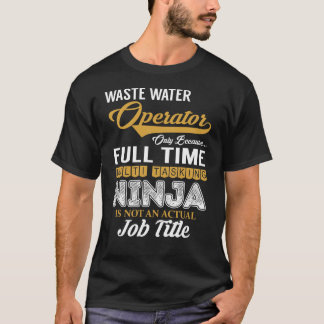 Slösa Vatten operator MultiTEG T Shirt
