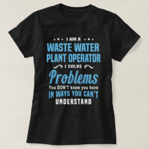 Slösa växtotoperatör för Vatten T Shirt