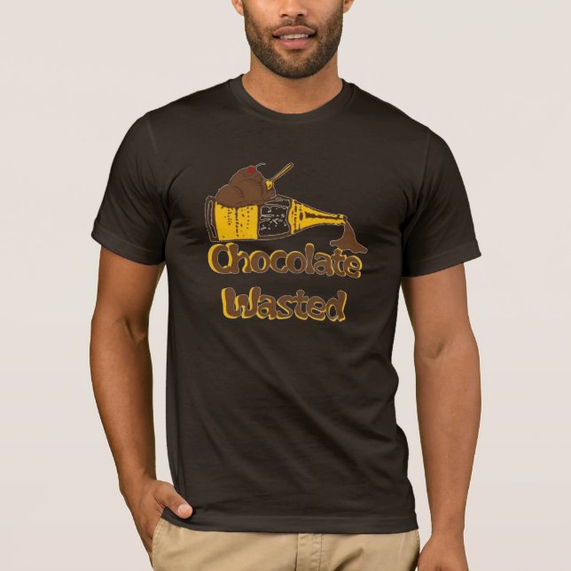 Slösad choklad tröja (Framsida)