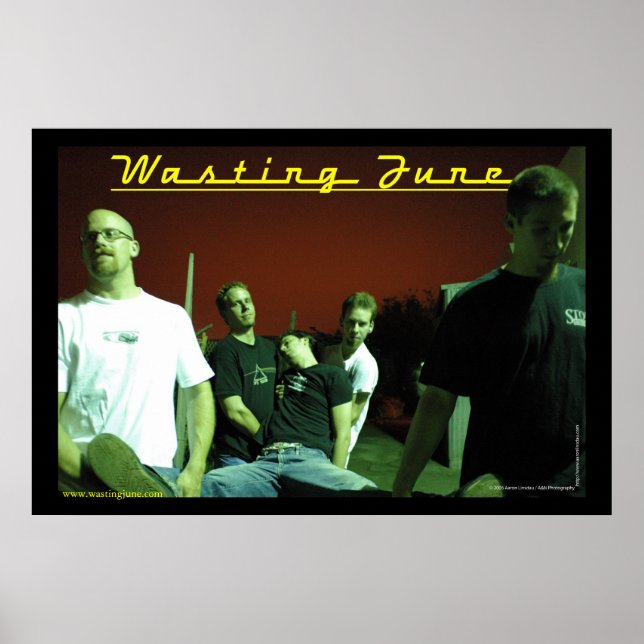 Slösande juni poster (Framsidan)