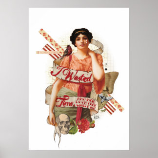 Slösat tid poster