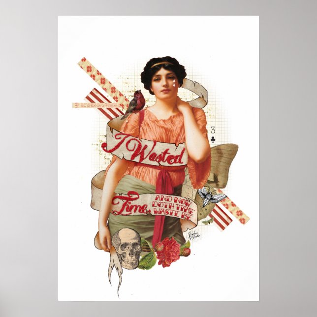 Slösat tid poster (Framsidan)