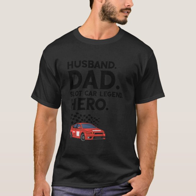 Slot Car Track Quote For Track Slot T Shirt (Framsida)