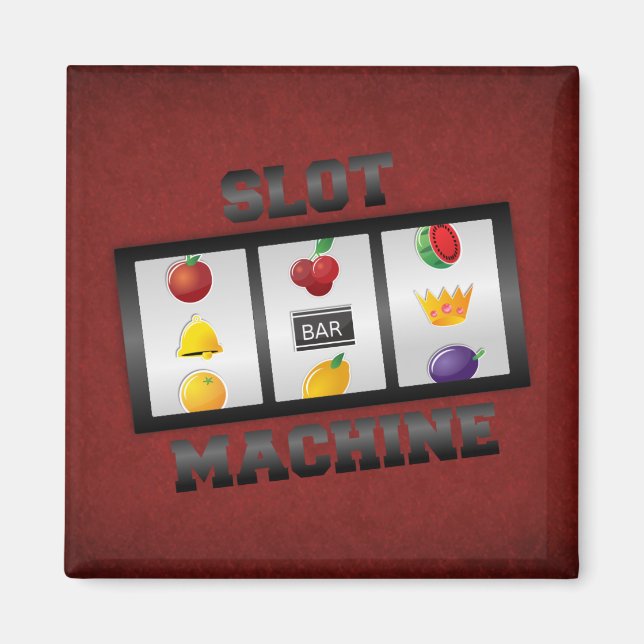SLOT MASKIN MAGNET (Framsidan)