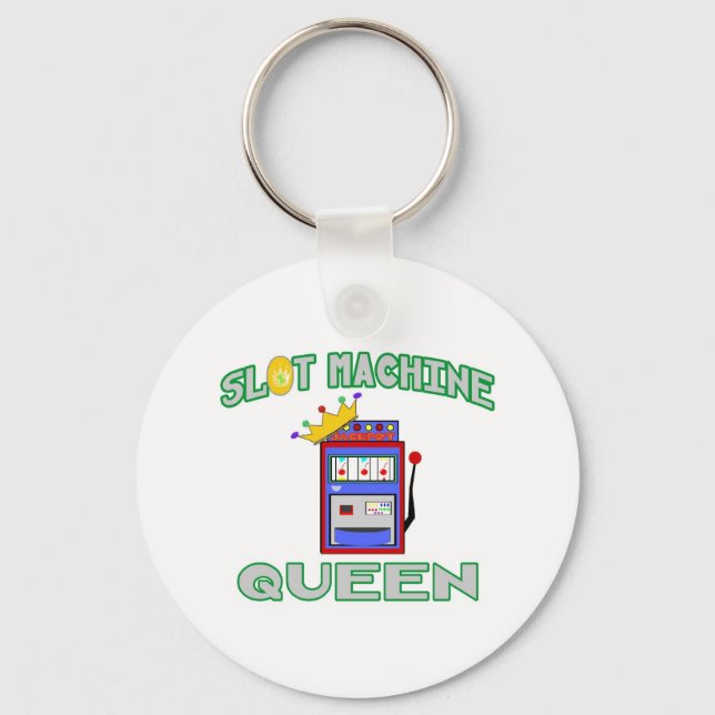 Slot Maskin Queen Nyckelring (Framsida)