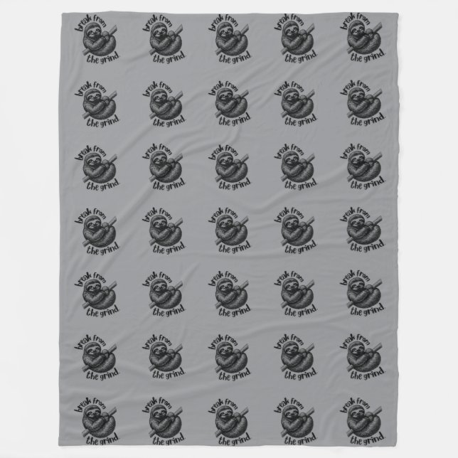 Sloth 2 BFTG Fleecefilt (Framsidan)