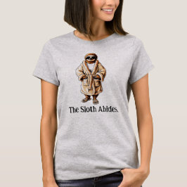 Sloth Abides. Kylning av långsam programvara T Shirt