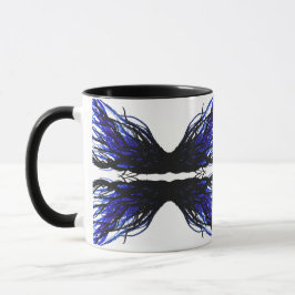 Sloth Abstract 7 Deadly Sins Alcohol Ink Art Mugg