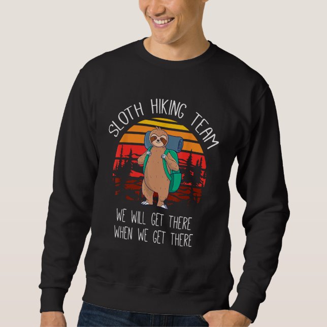 Sloth Älskare-presenter, kvinnor, flickor, långsam Lång Ärmad Tröja (Framsida)