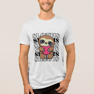 Sloth älskare shirt t
