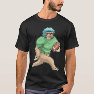 Sloth American Football Sports T Shirt