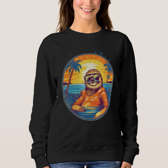 Sloth   Animal Men Women Kids 9 T Shirt (Framsida)