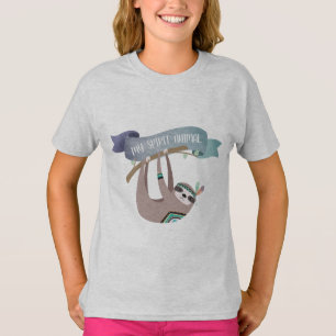 SLOTH är mitt andraldjur - Roligt Gift-Anpassade T Shirt