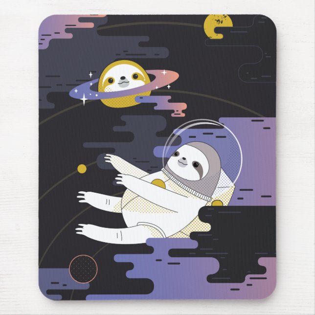 sloth astronaut musmatta (Framsidan)