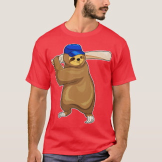 Sloth Baseball Baseball fladdermus 2 T Shirt