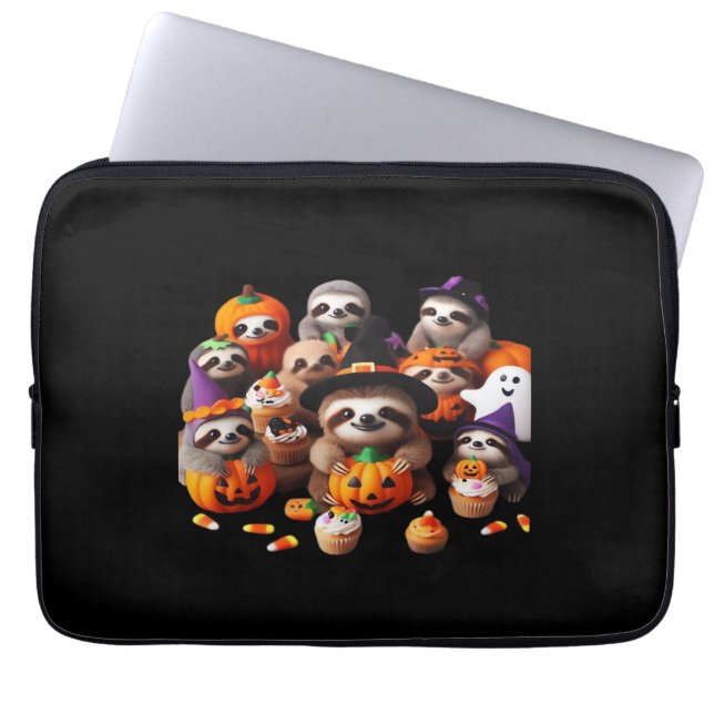 Sloth BeSnyval laziness Classic T-Shirt Laptop Fodral (Framsidan)