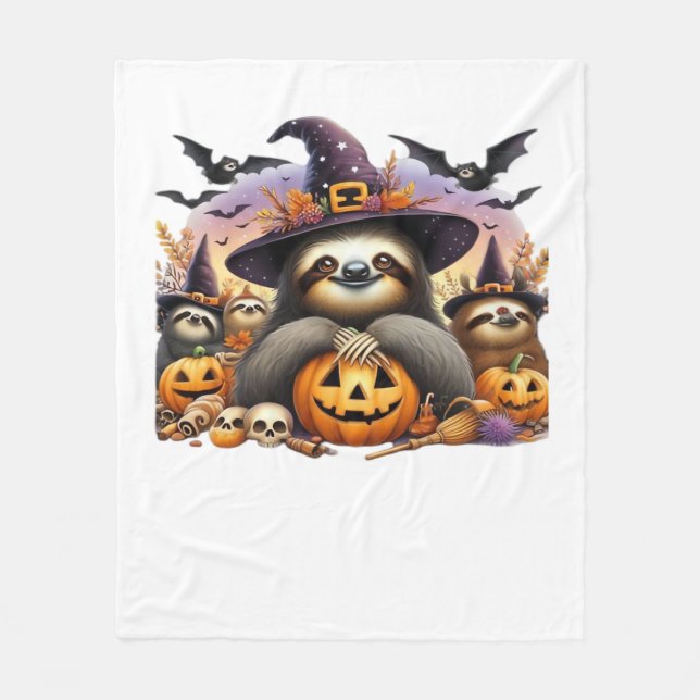 Sloth Bevalt laziness Classic T-Shirt_2 Fleecefilt (Framsidan)