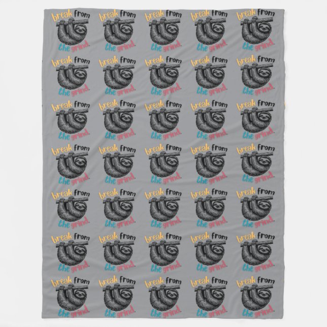 Sloth BFTG Fleecefilt (Framsidan)