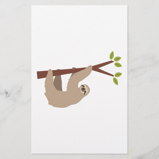 Sloth Brevpapper (Framsida)